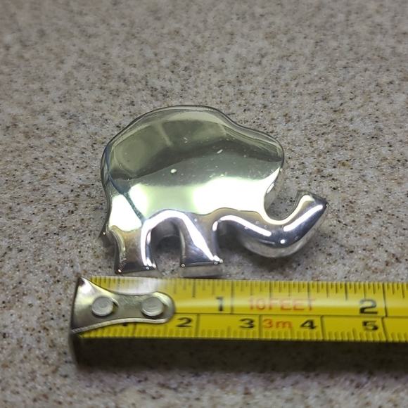 ALABAMA FANS ELEPHANT silver tone Pendant - Picture 2 of 10